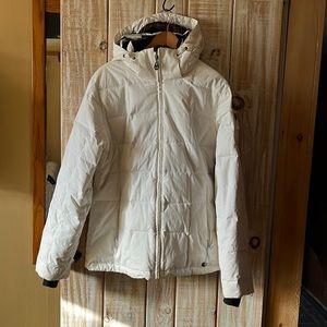 Burton DryRide Down Puffy Ladies XL White